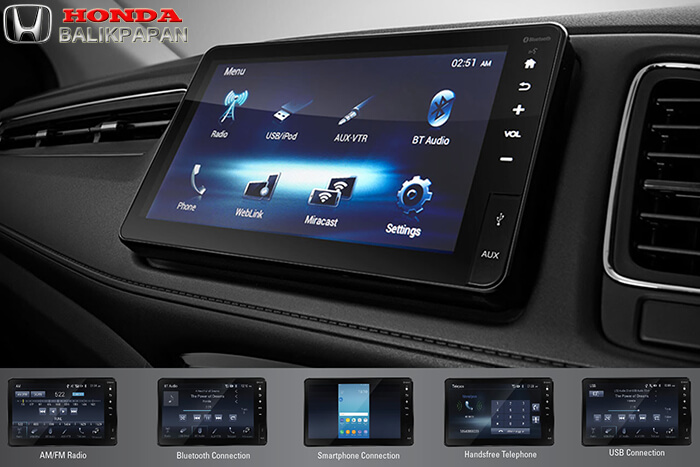 Advanced 8-inch Floating Capacitive Touchscreen Display Audio with 6 Speakers