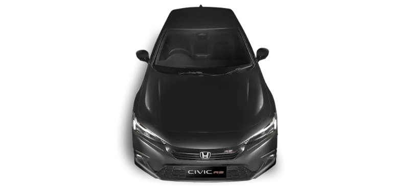 Warna Honda All New Civic RS Crystal Black Pearl