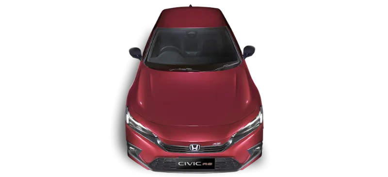 Warna Honda All New Civic RS Ignite Red Metallic